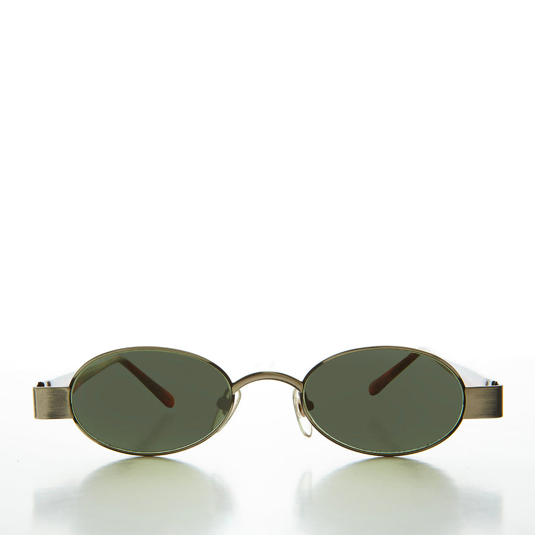 90s Oval Micro Sunglasses - Luna