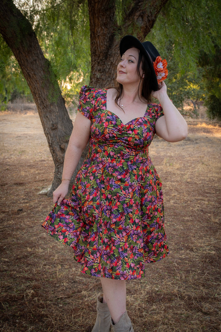 Bree Dress- Lovely Leaves