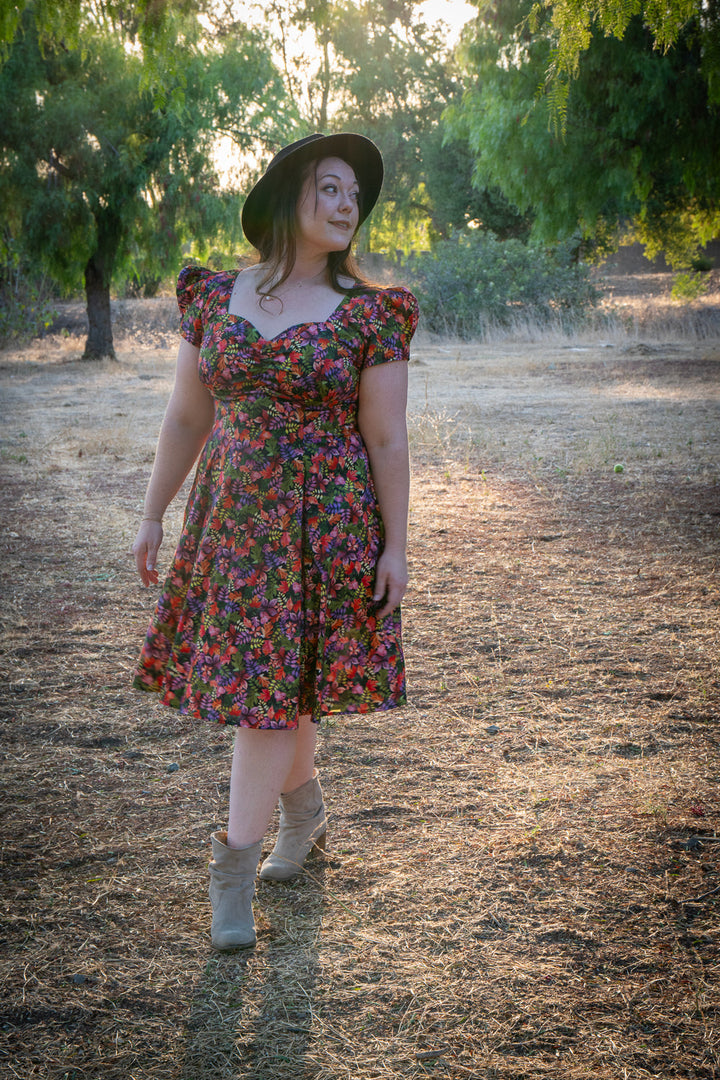Bree Dress- Lovely Leaves