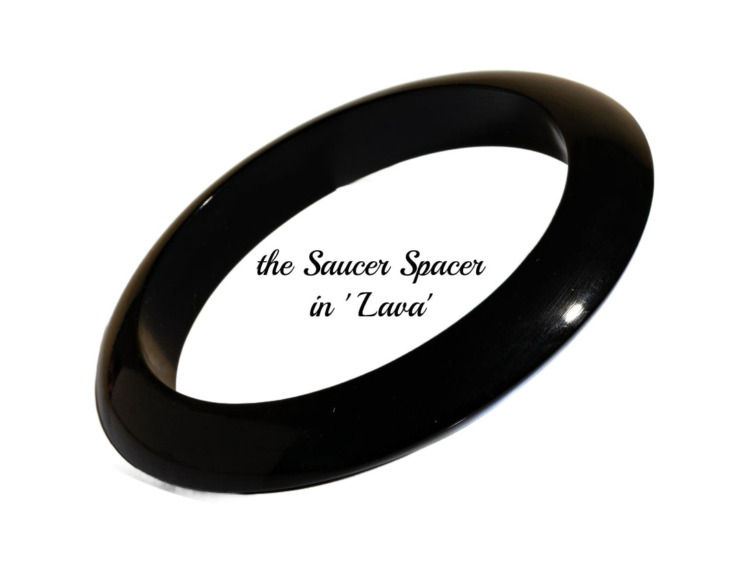 the Palm Springs Bangle Collection - the Saucer Spacer