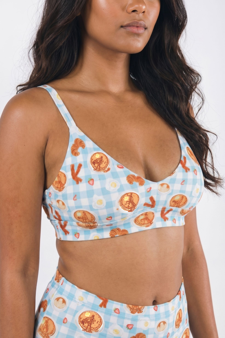 The Good Moaning | Naughty Breakfast Boob Hammock™ Plunge Bralette