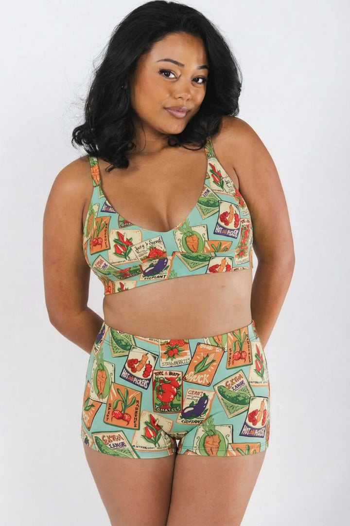 The Need For Seed | Seed Packet Boob Hammock™ Plunge Bralette