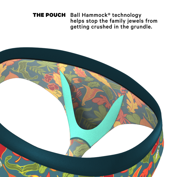 The Leaf Peeps | Naughty Leaves Ball Hammock® Pouch Underwear Briefs
