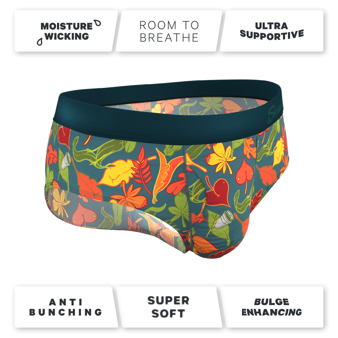 The Leaf Peeps | Naughty Leaves Ball Hammock® Pouch Underwear Briefs