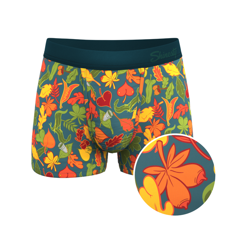 The Leaf Peeps | Naughty Leaves Ball Hammock® Pouch Trunks Underwear