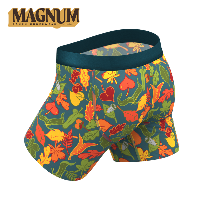 The Leaf Peeps | Naughty Leaves Ball Hammock® Magnum Big Pouch Underwear