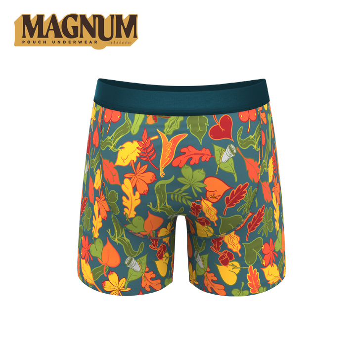 The Leaf Peeps | Naughty Leaves Ball Hammock® Magnum Big Pouch Underwear