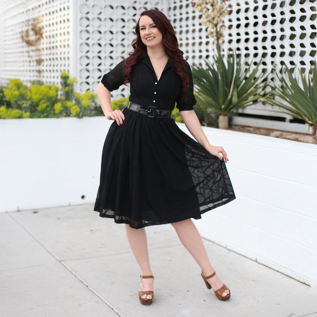 Lily Vintage Shirt Dress