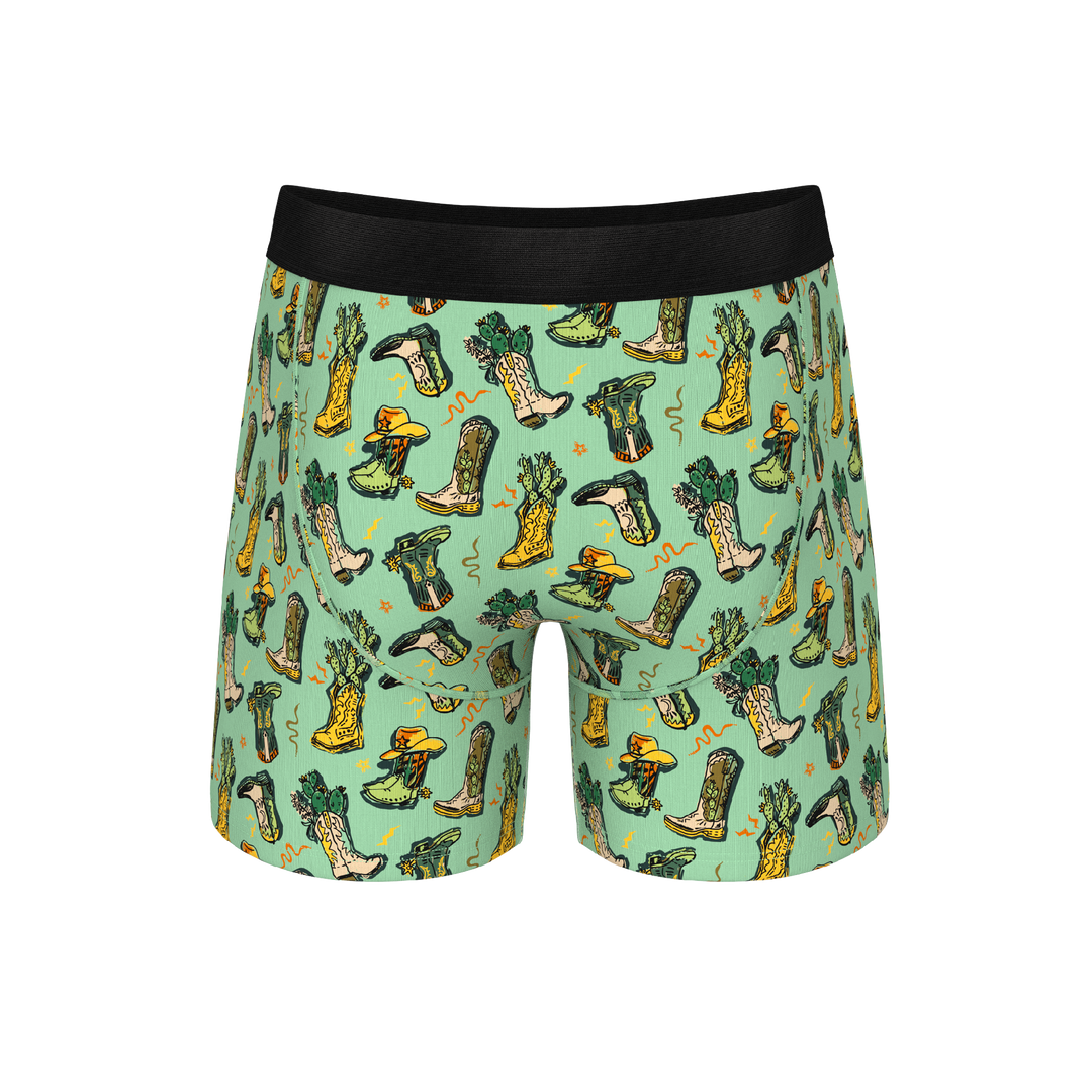 The Line Dance | Cowboy Boots Ball Hammock® Pouch Underwear