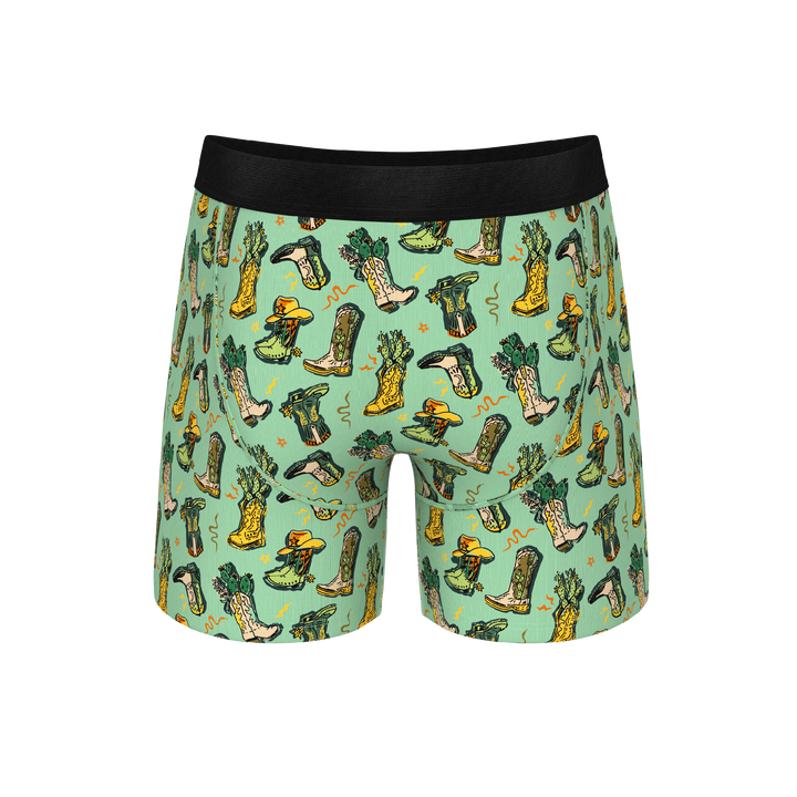 The Line Dance | Cowboy Boots Ball Hammock® Pouch Underwear
