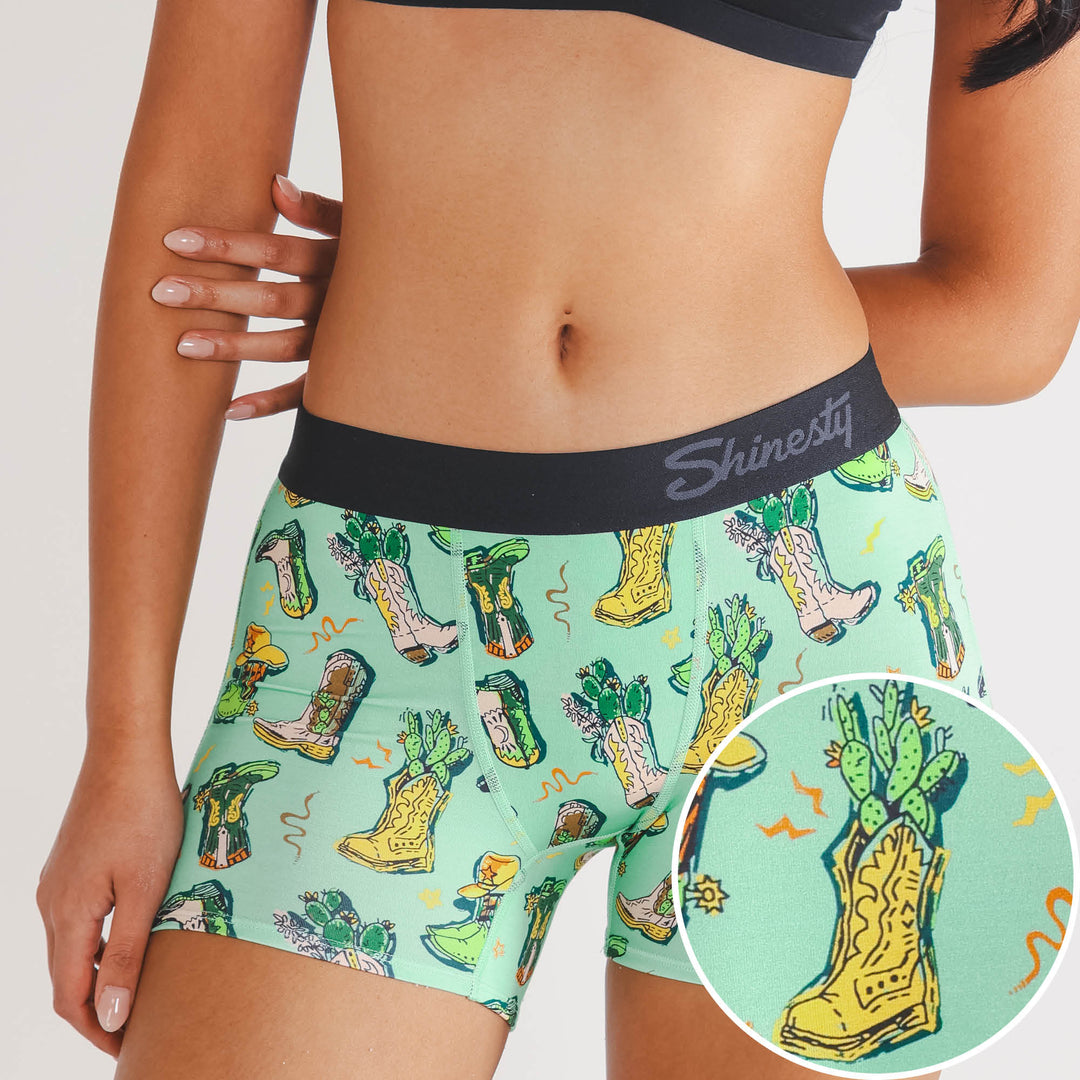 The Line Dance | Cowboy Boots Women’s Boxers