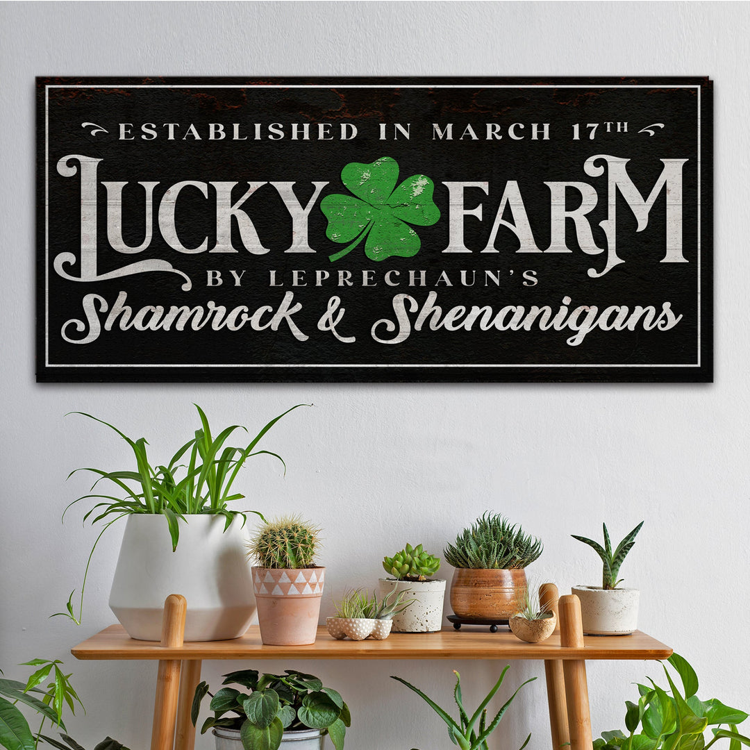 St Patrick's Day Sign VI