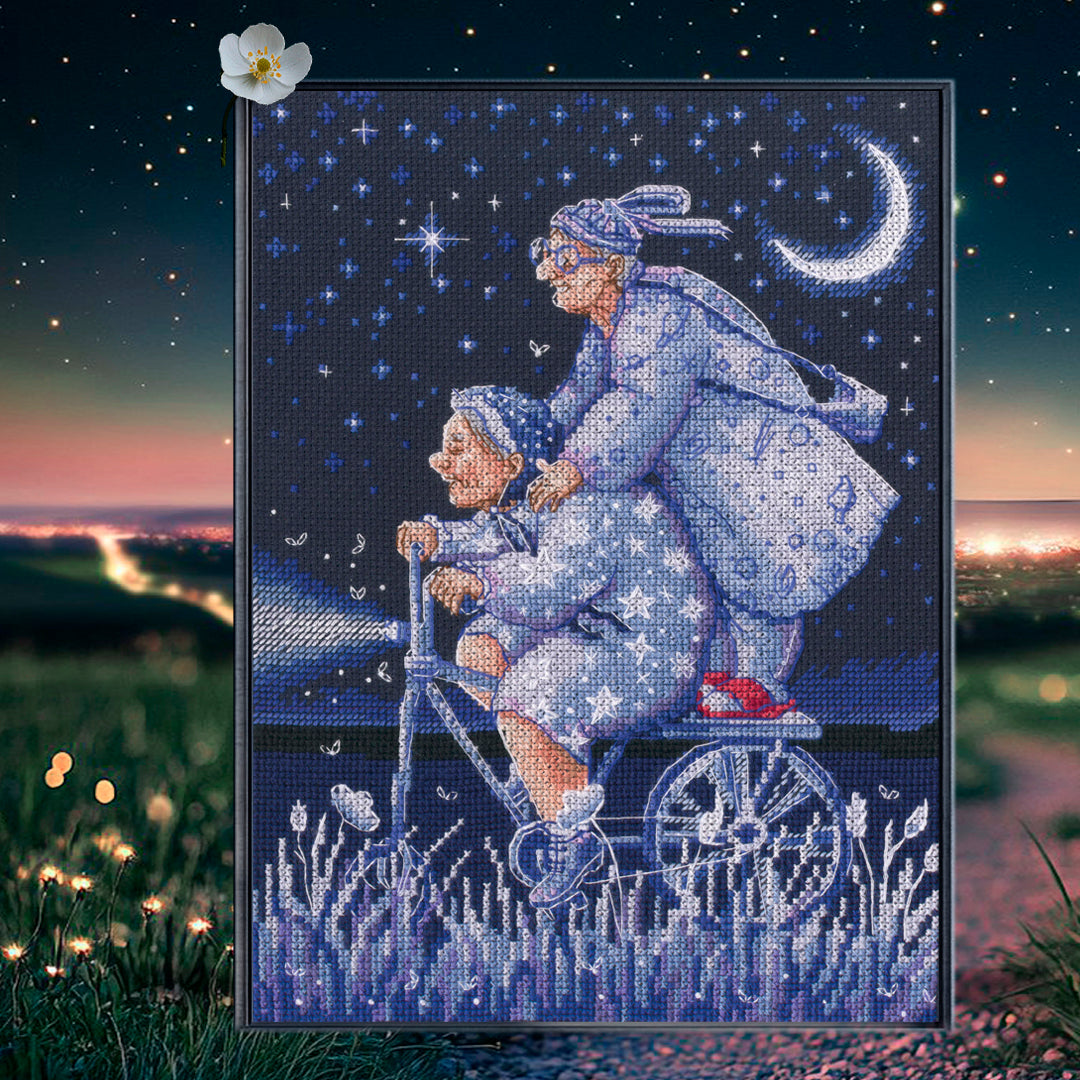 When night falls… M1044 Counted Cross Stitch Kit