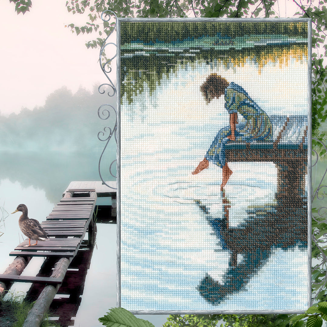 My thoughts and reflections M1049 Counted Cross Stitch Kit