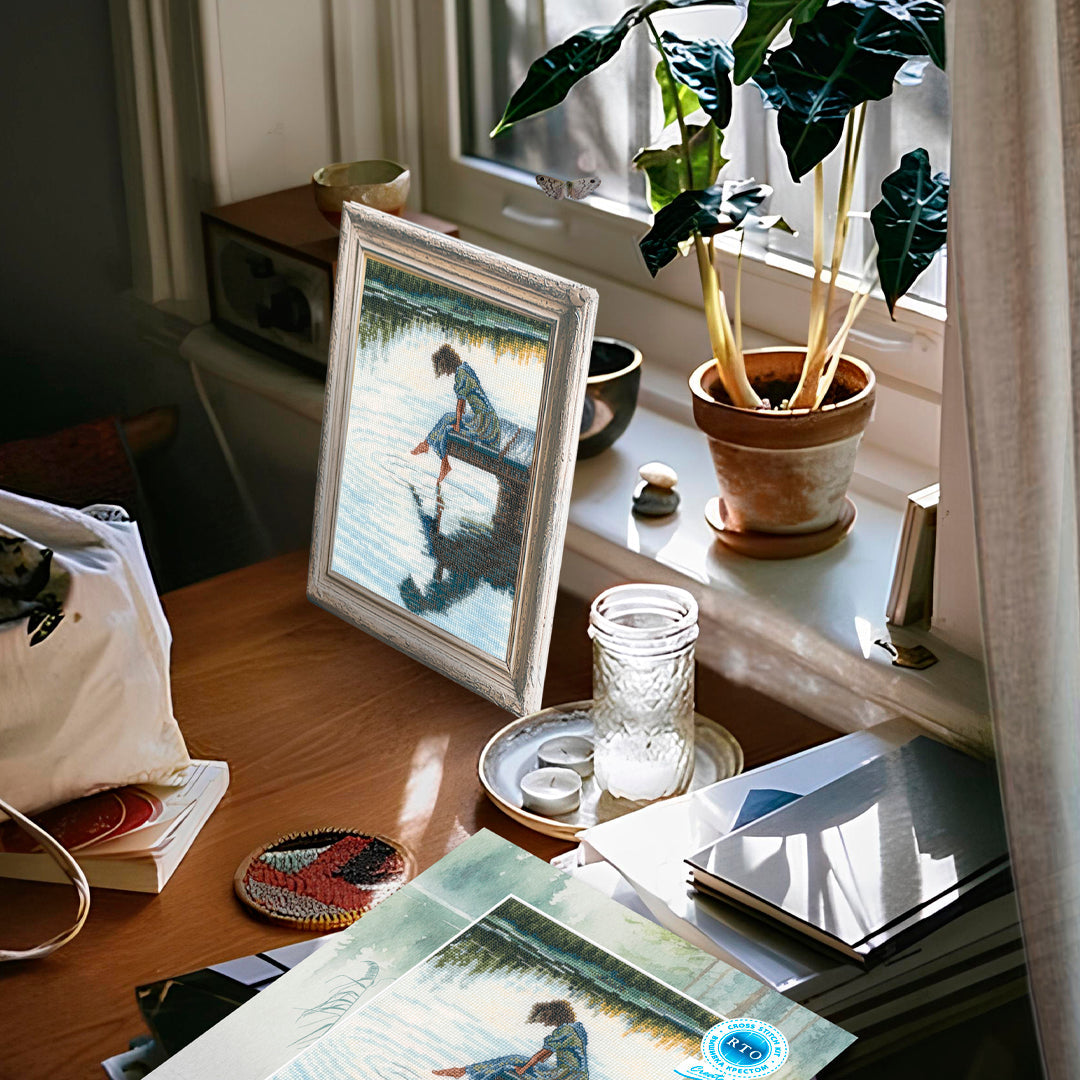 My thoughts and reflections M1049 Counted Cross Stitch Kit