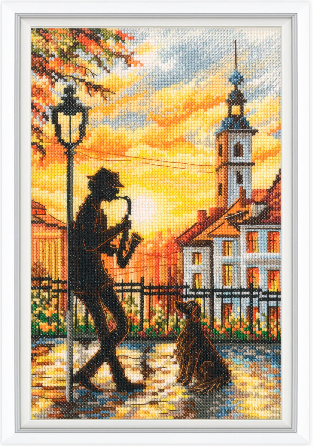 Morning jazz M1059 Counted Cross Stitch Kit