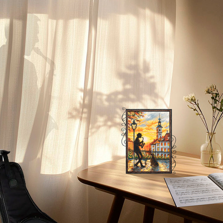 Morning jazz M1059 Counted Cross Stitch Kit