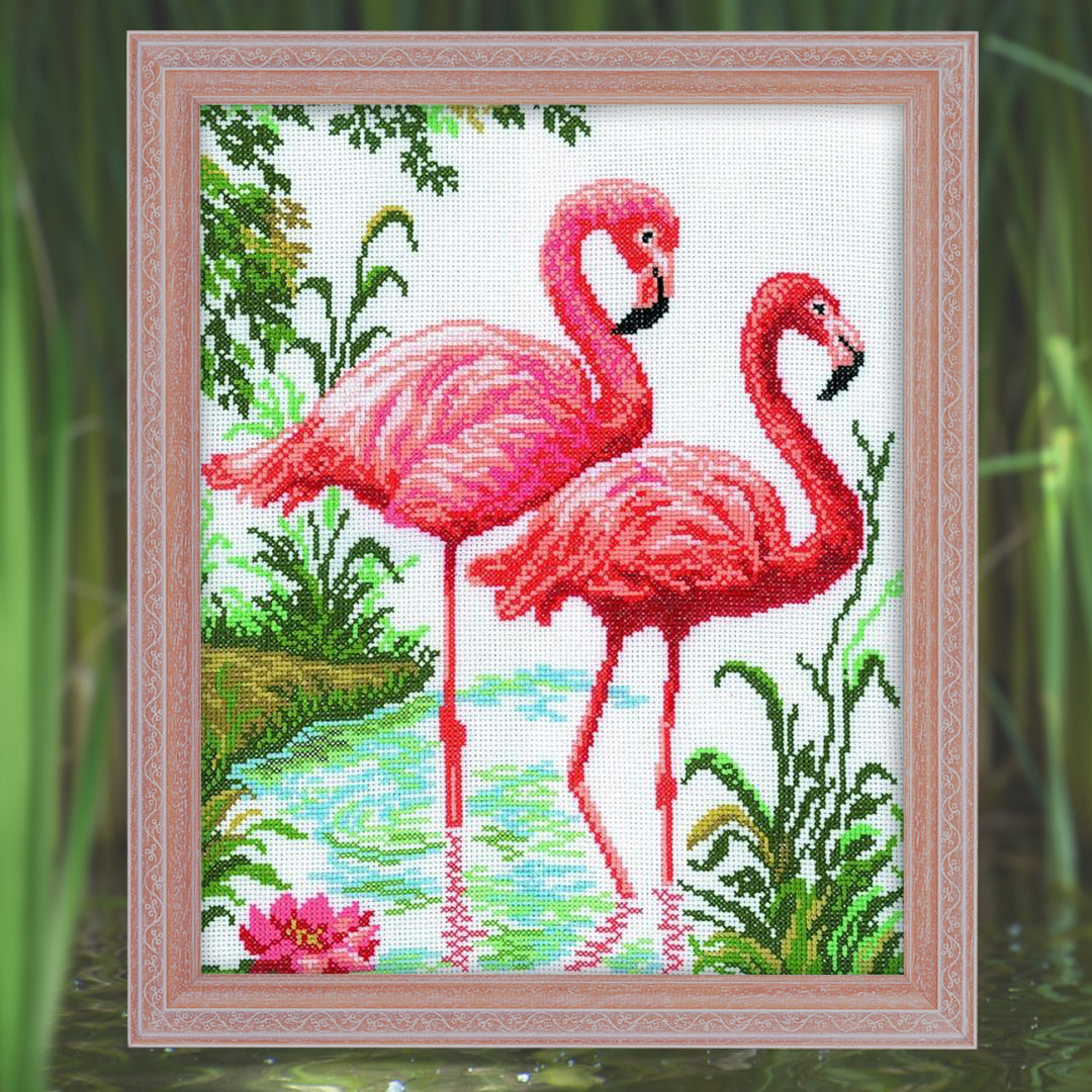 Flamingo M106 Counted Cross Stitch Kit