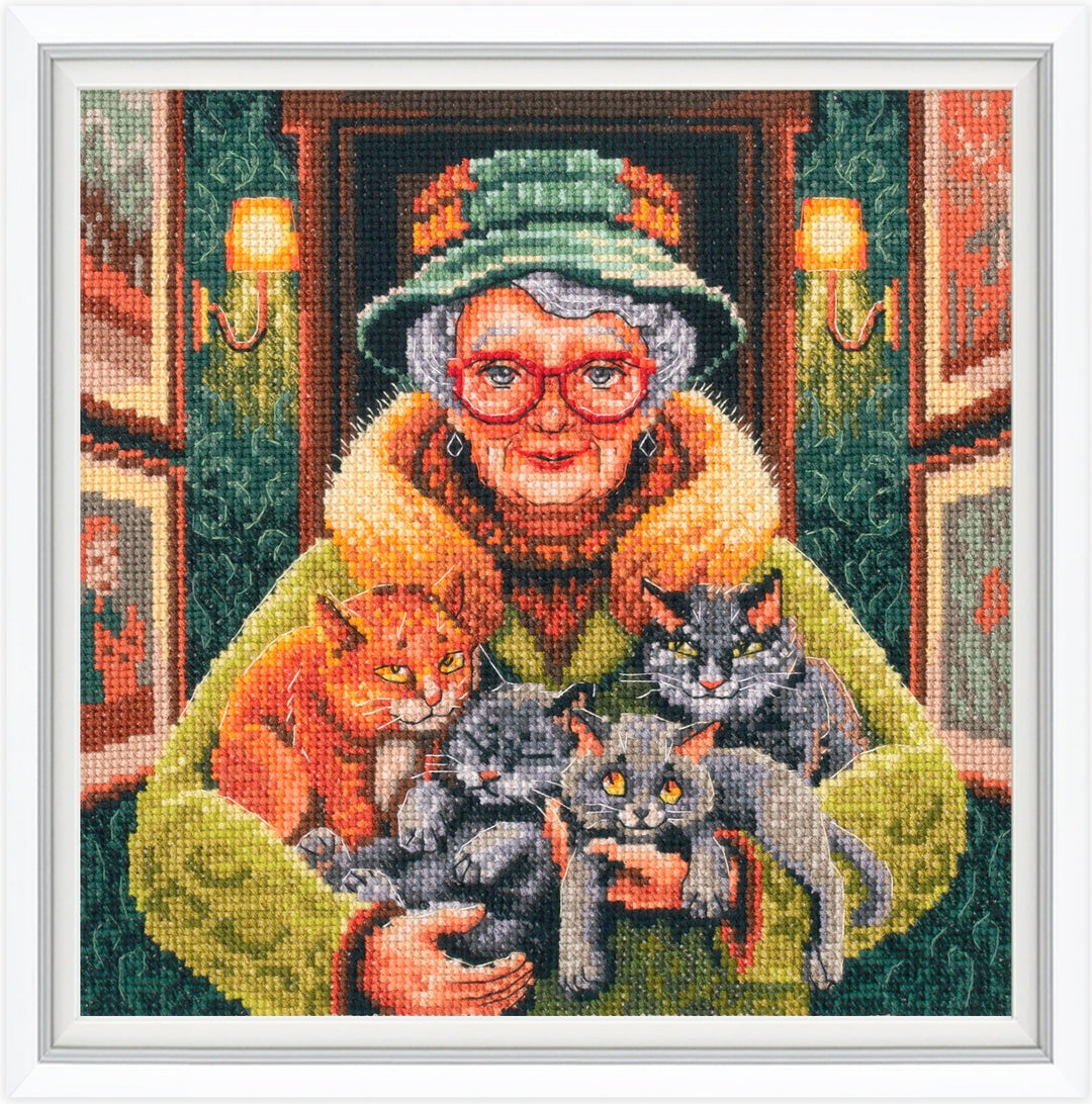 Cozy hugs M1071 Counted Cross Stitch Kit