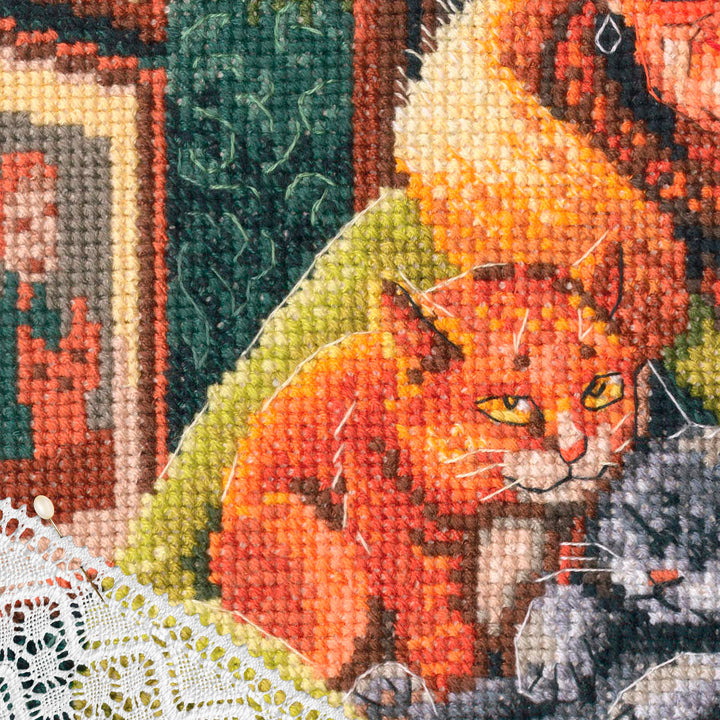 Cozy hugs M1071 Counted Cross Stitch Kit