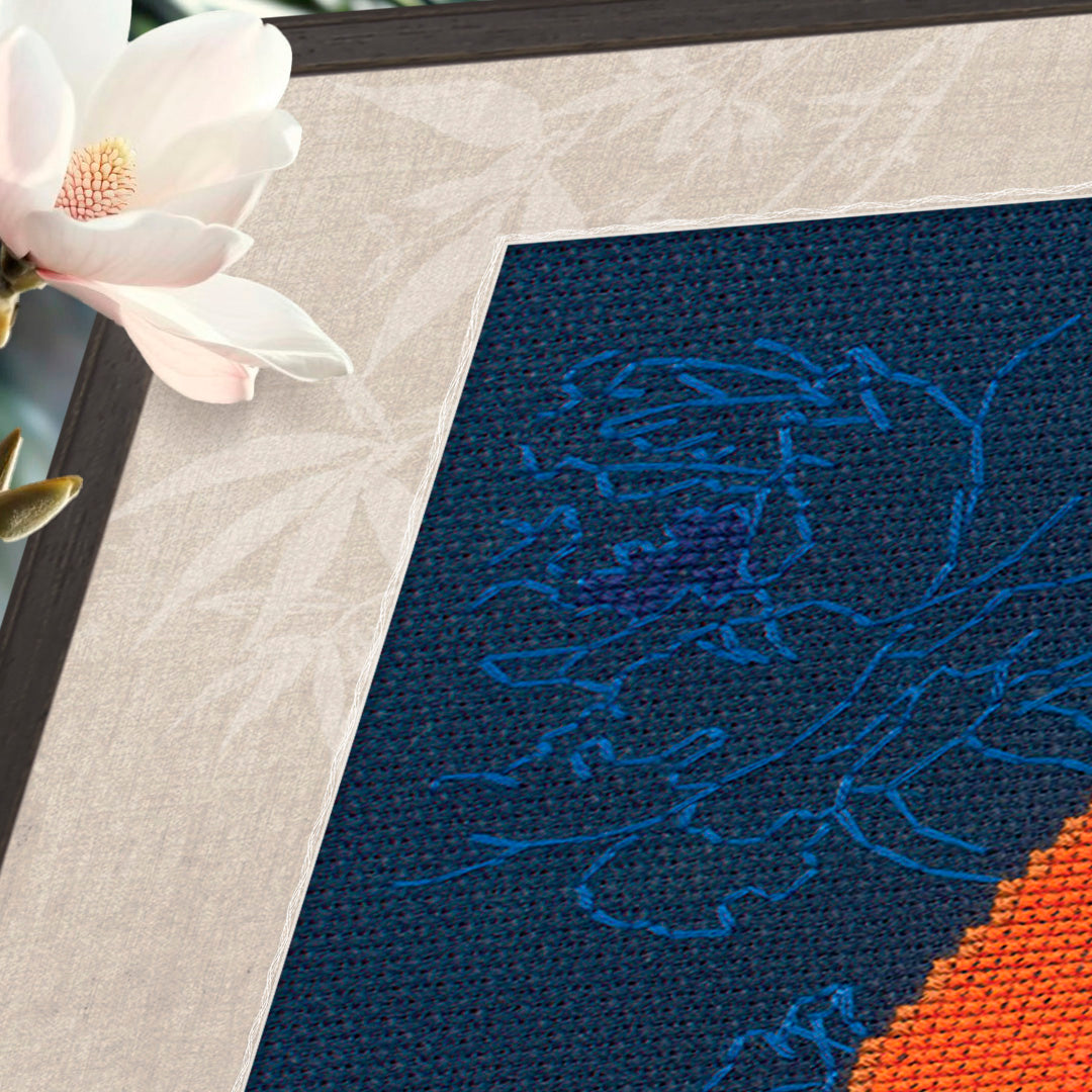 A bird in gentle hands - freedom in the heart M1072 Counted Cross Stitch Kit