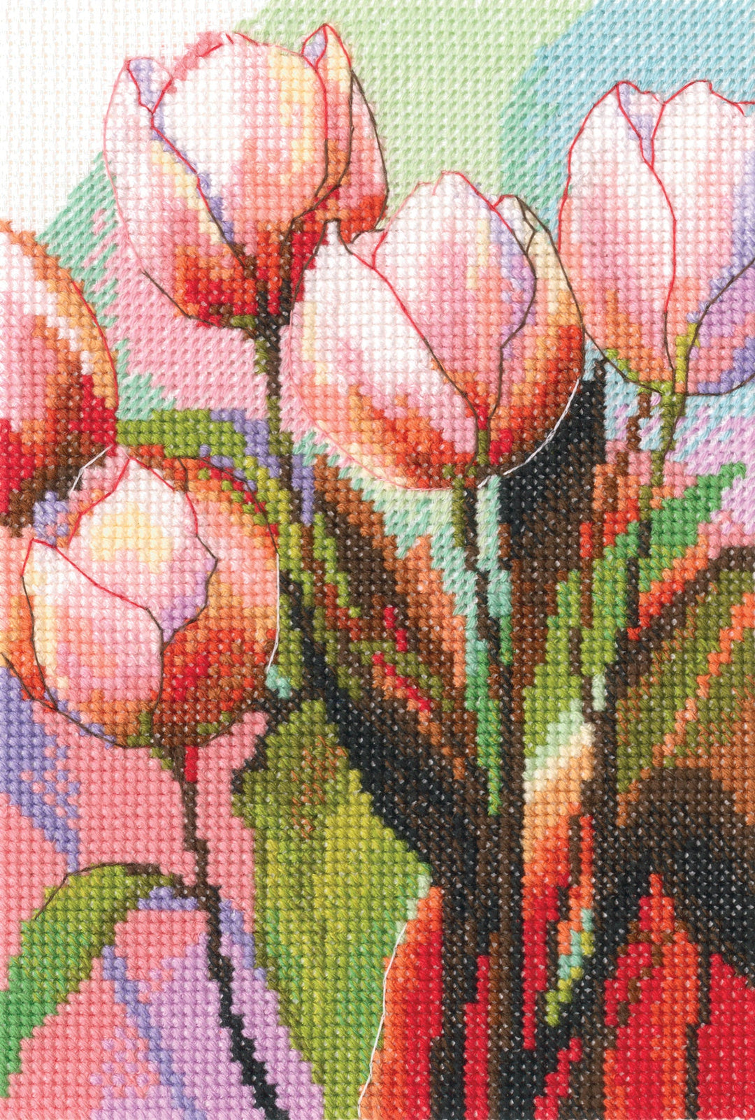 Palette of Emotions Counted Cross Stitch Kit by RTO M1091