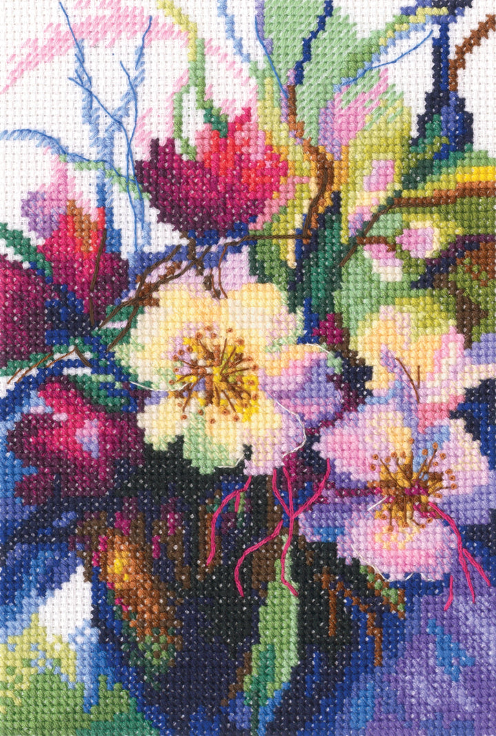 Palette of Emotions Counted Cross Stitch Kit by RTO M1092