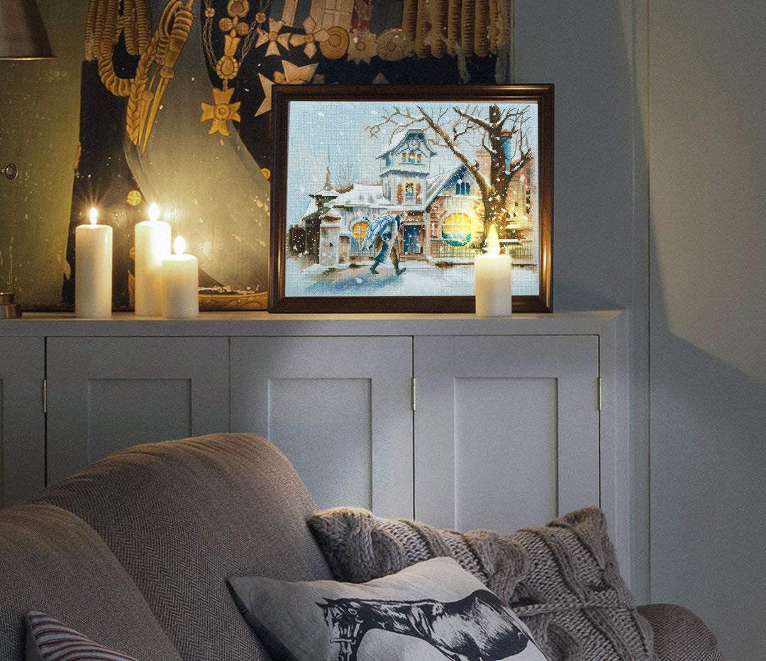 On duty through November M930 Counted Cross Stitch Kit