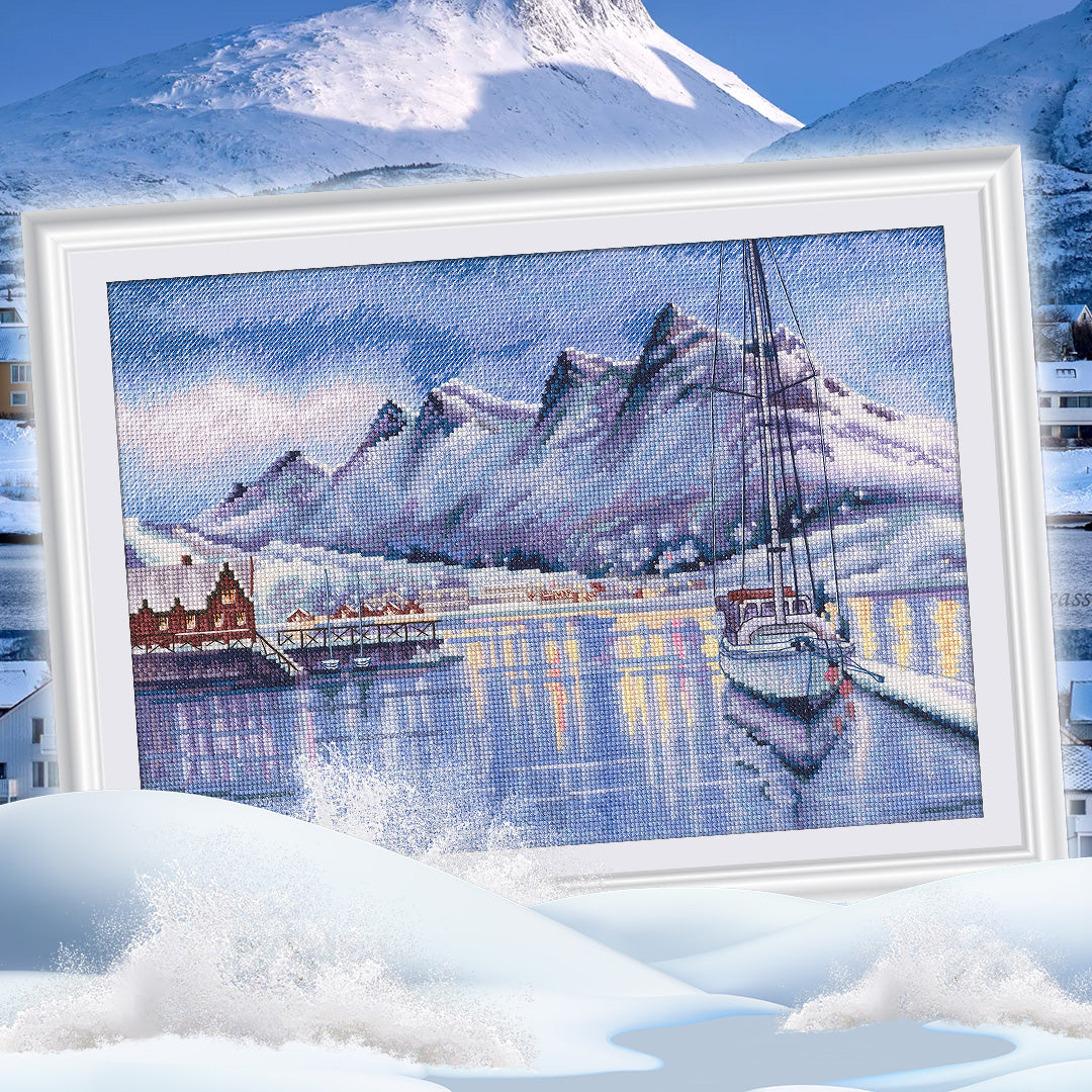 Port of Bodo M970 Counted Cross Stitch Kit