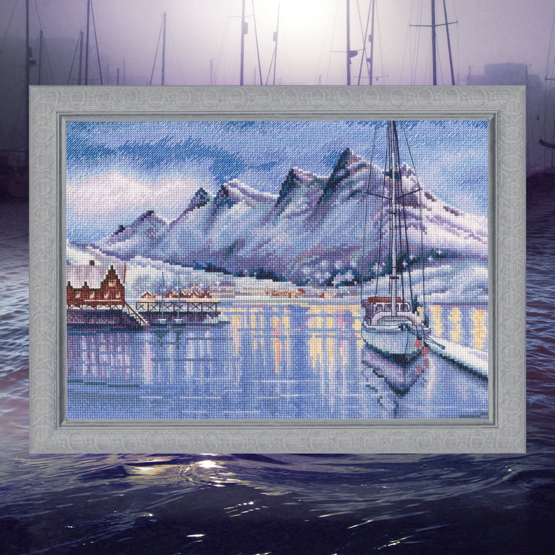 Port of Bodo M970 Counted Cross Stitch Kit