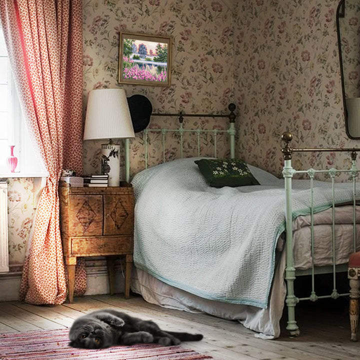 Pink fog M987 Counted Cross Stitch Kit