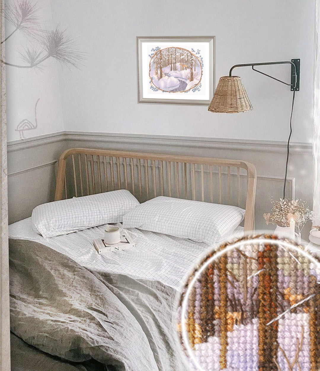 Roe deer M991 Counted Cross Stitch Kit