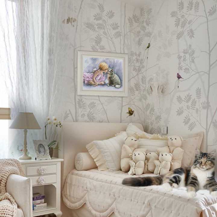 Now I'll teach you M996 Counted Cross Stitch Kit