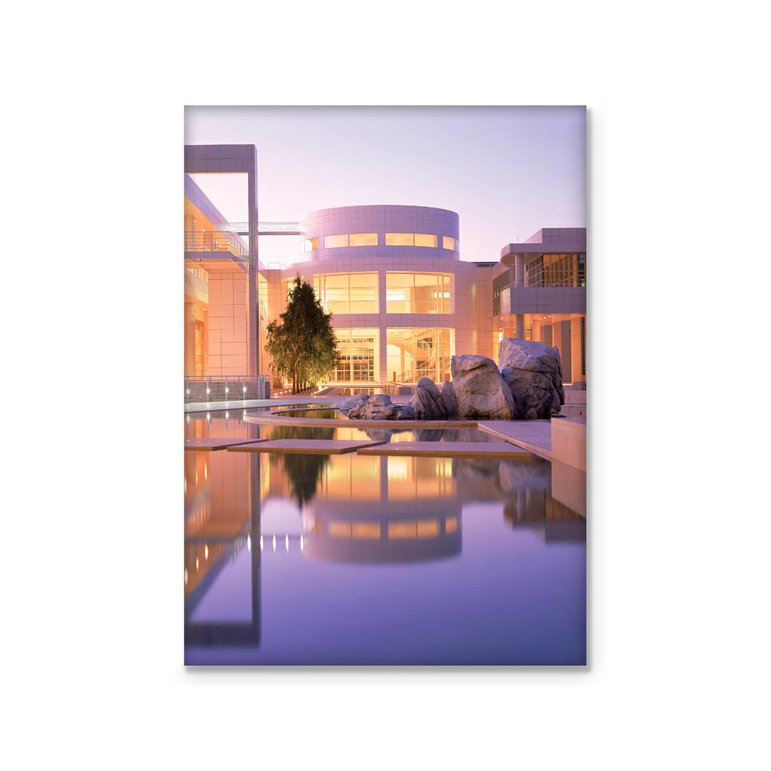Magnet - Getty Center Courtyard at Dusk