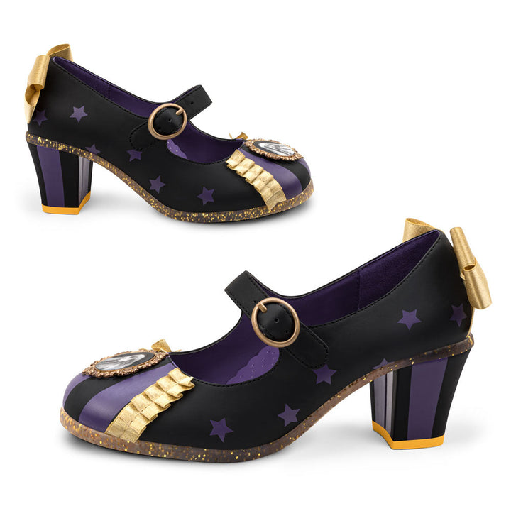 Magic Mirror Women's Mary Jane Mid Heels