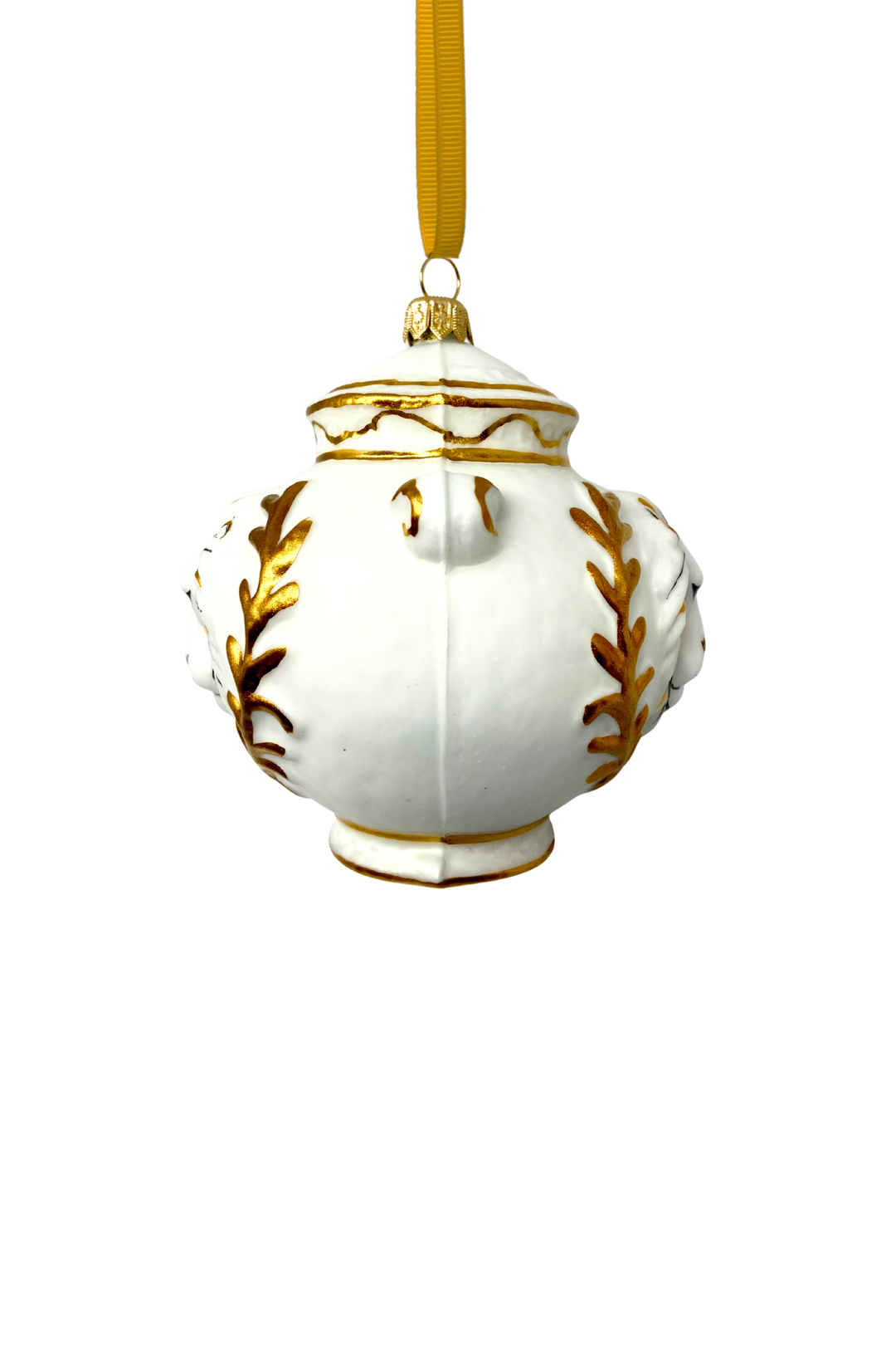 Majestic Lion Canister Jar Ornament