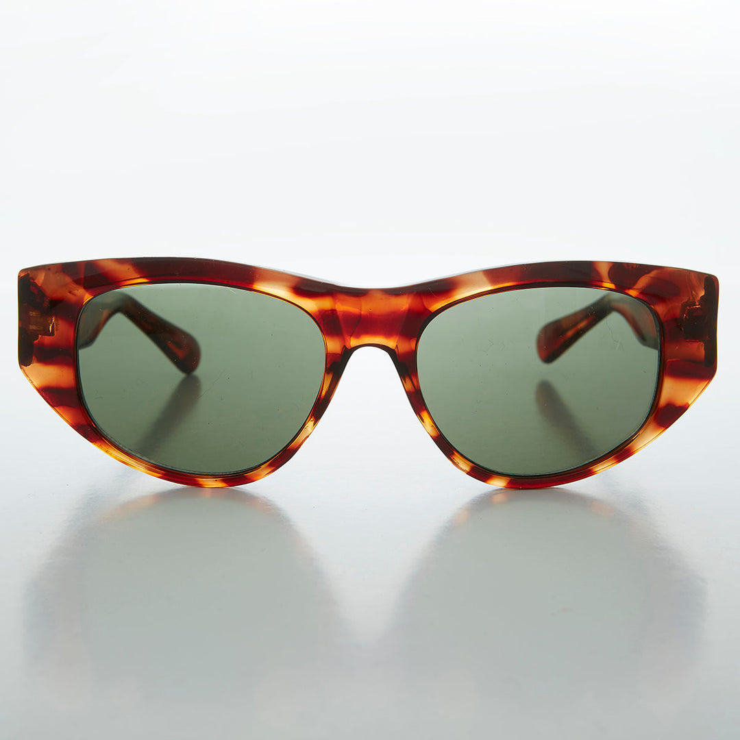 Rectangular Frame Cat Eye Vintage Sunglass  - Marion
