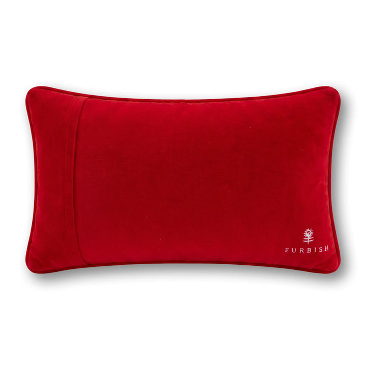 Maybe Today Satan Needlepoint Pillow