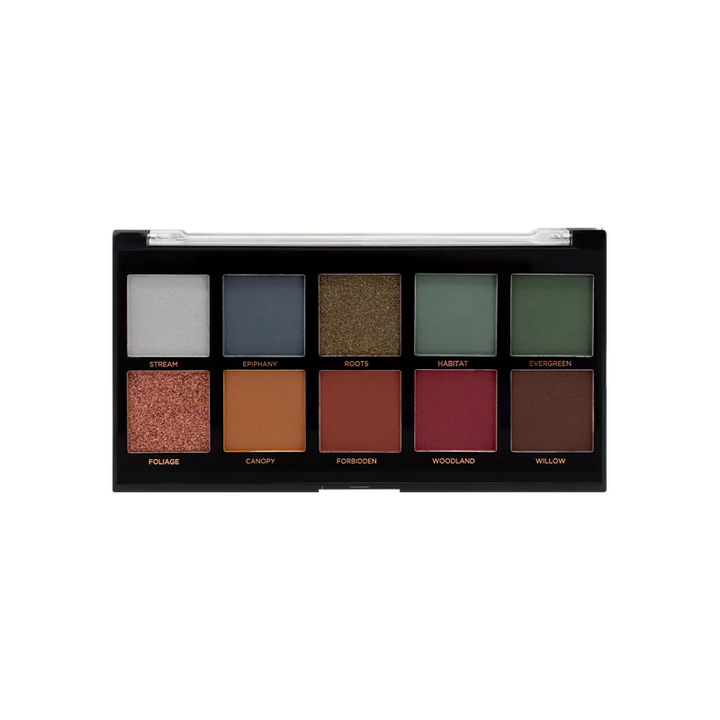 Meadow 10 shade palette