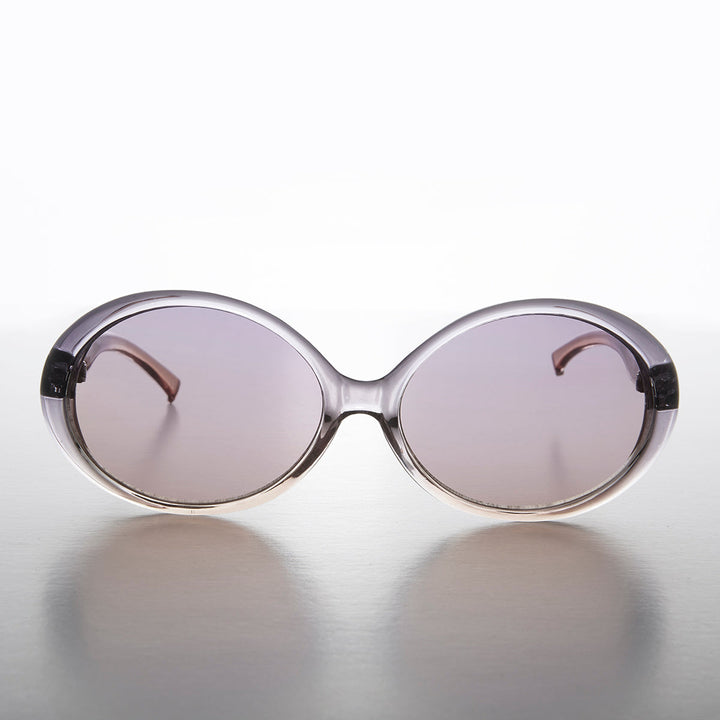 Oval Colorful 90s Mod Deadstock Sunglass - Mindy