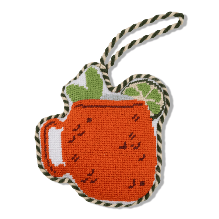 Needlepoint Icon Ornament - Moscow Mule