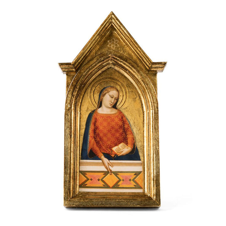 Medieval Panel Reproduction - The Virgin Mary