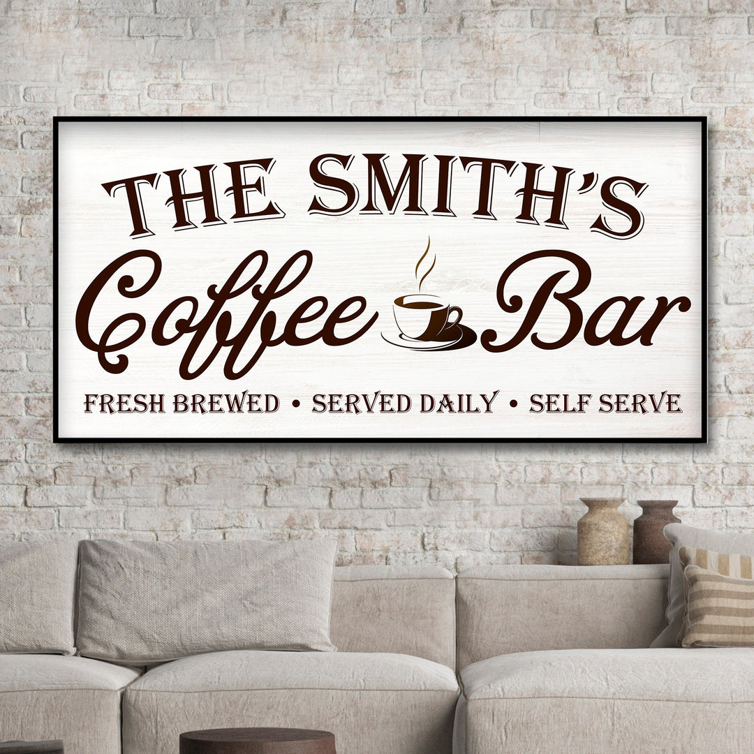 Coffee Bar Sign II