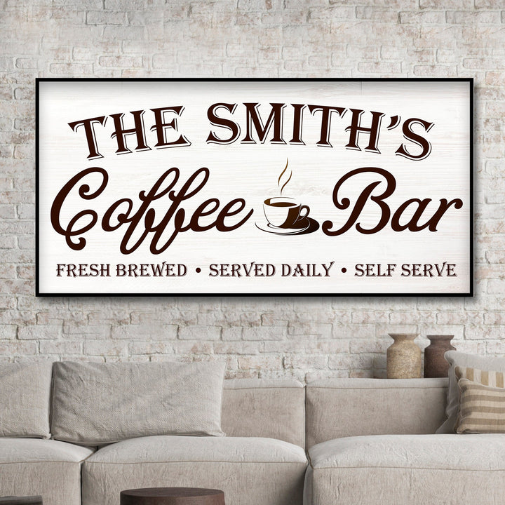 Coffee Bar Sign II