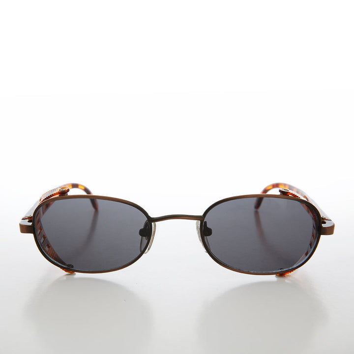 Cyber Punk Oval Vintage Sunglass - Mystery