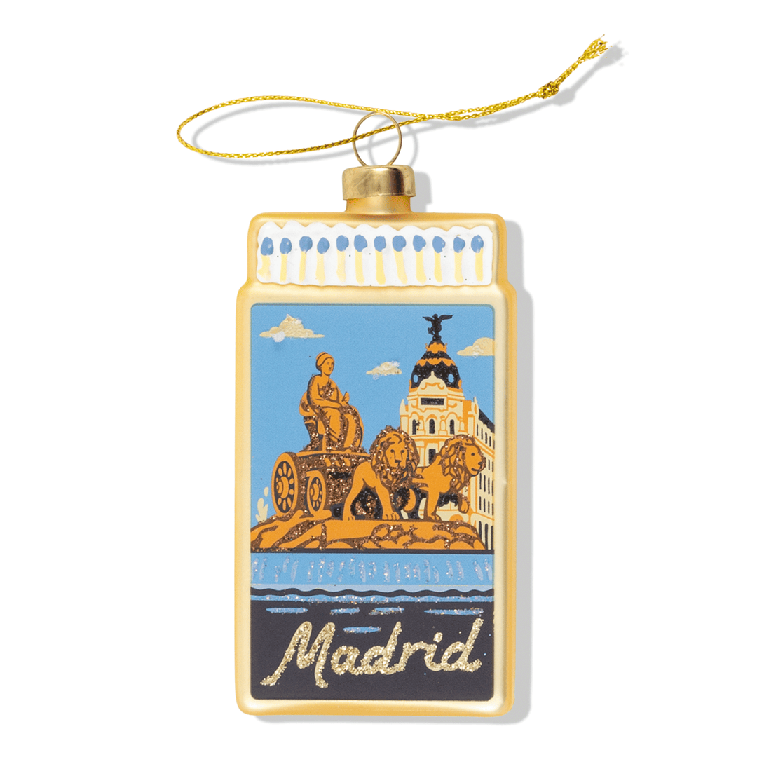 Madrid Matchbook Ornament