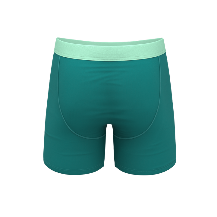 The Maldives | Teal Ball Hammock® Pouch Underwear With Fly