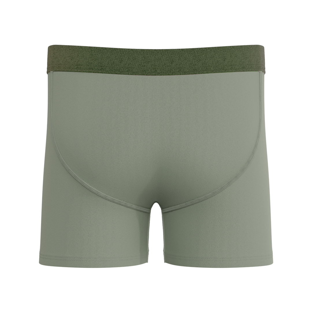 The Manzanilla | Olive Green Boy's Boxer Briefs