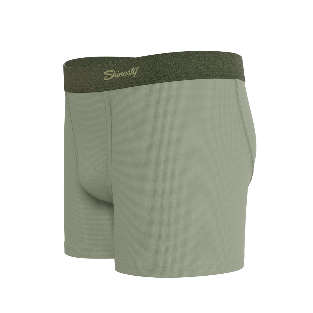 The Manzanilla | Olive Green Boy's Boxer Briefs