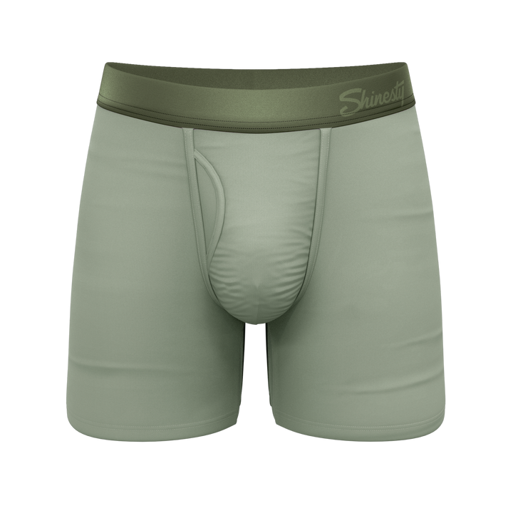The Manzanilla | Olive Green Ball Hammock® Pouch Underwear With Fly